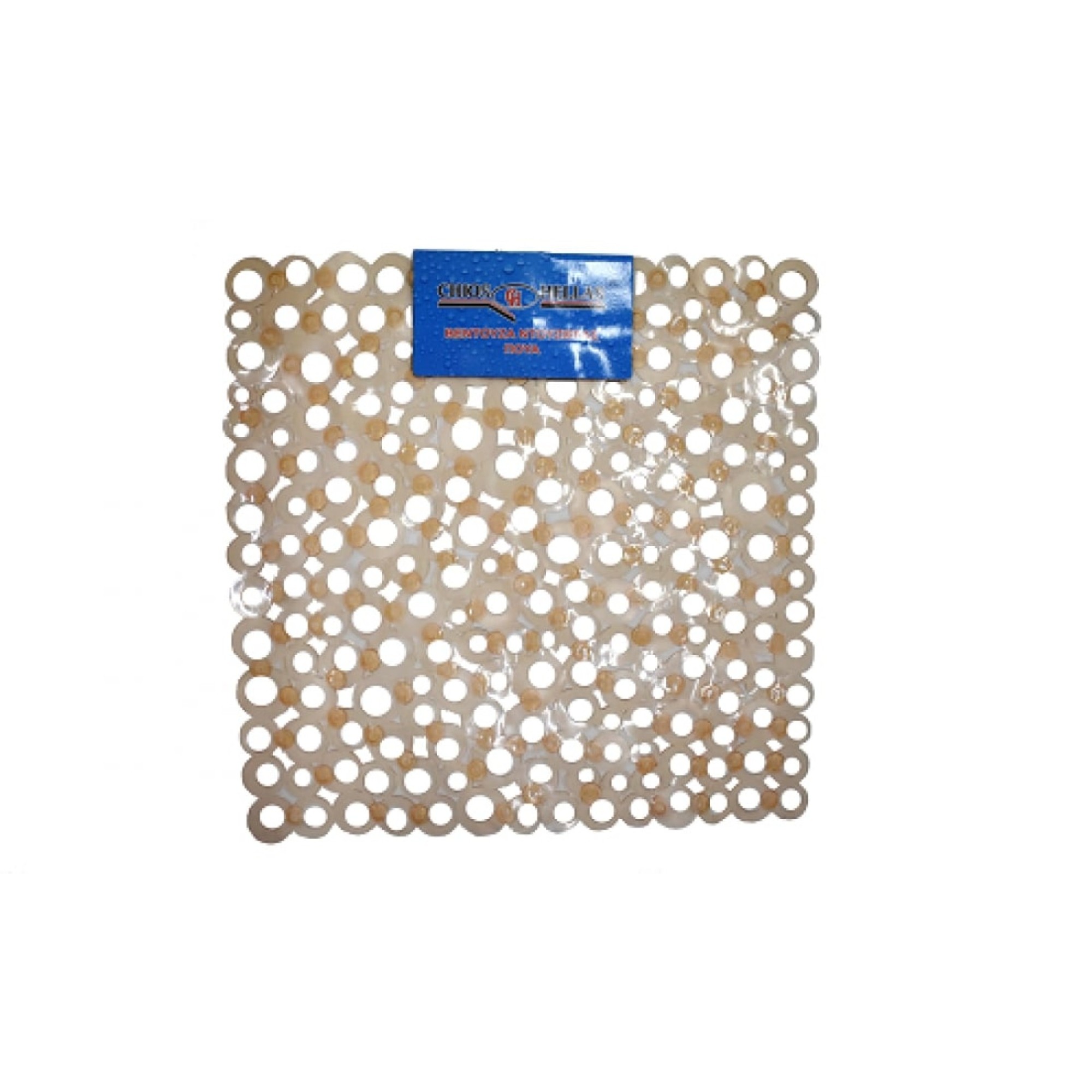 Βεντούζα Ντουζιέρας Πουά Διάφανο Μπεζ