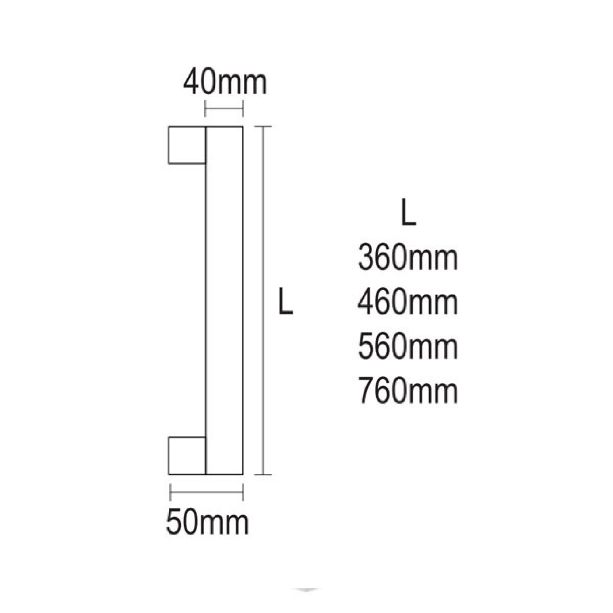 Λαβή Εξώπορτας Viometale 04.6600 Λεύκη Ματ