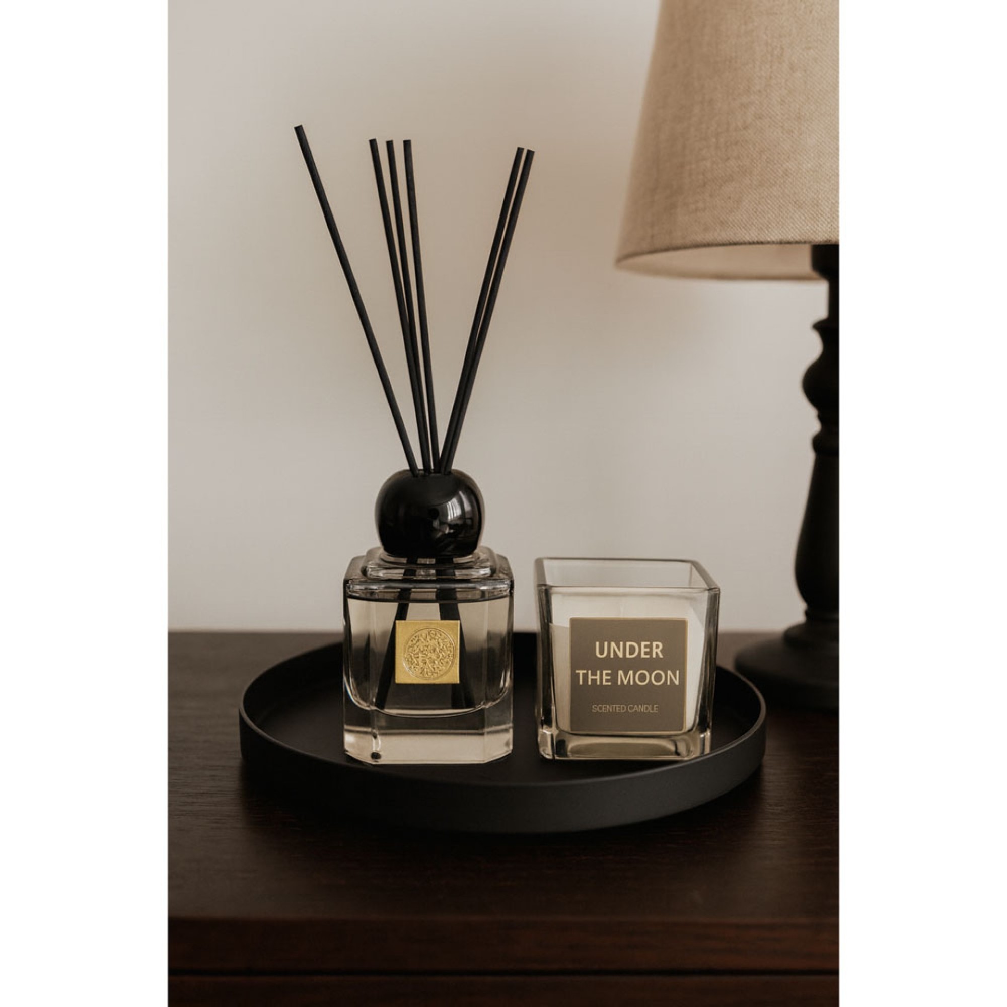 Σετ Αρωματικού Χώρου 80ml Και Κεριού UNDER THE MOON ANKOR 849598