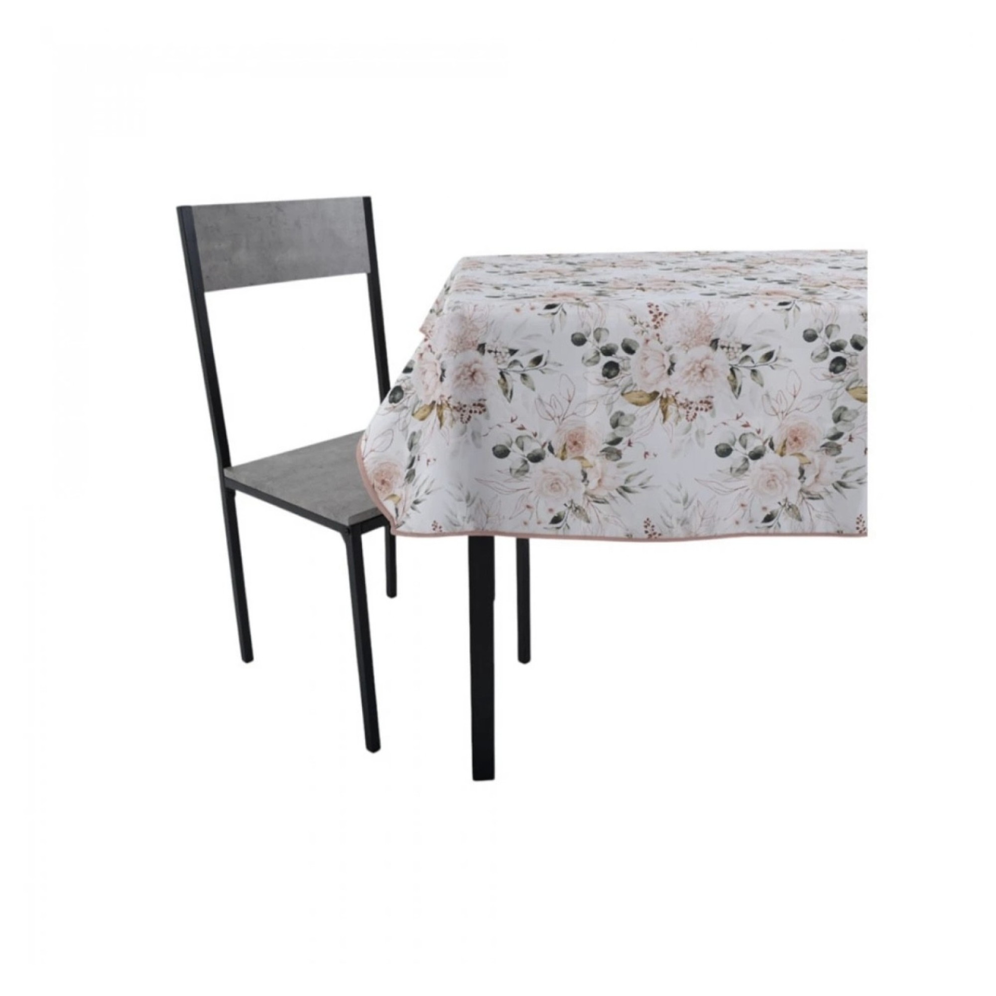 Τραπεζομάντηλο Αλέκιαστο 140x140εκ. Τριαντάφυλλα ANKOR 844609