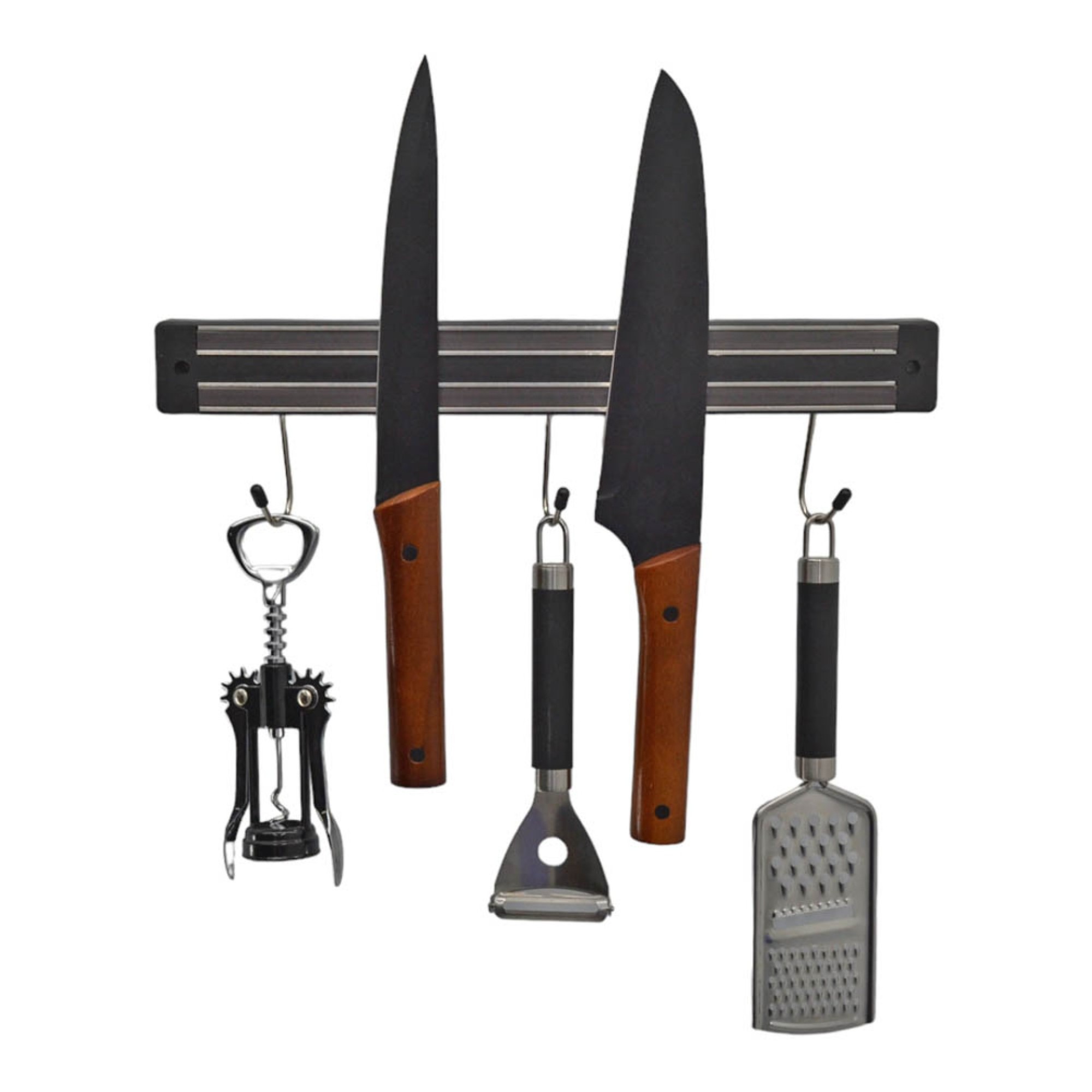 Κρεμάστρα Τοίχου Μαγνητική Για Μαχαίρια Και Εργαλεία Με 3 Γάντζους