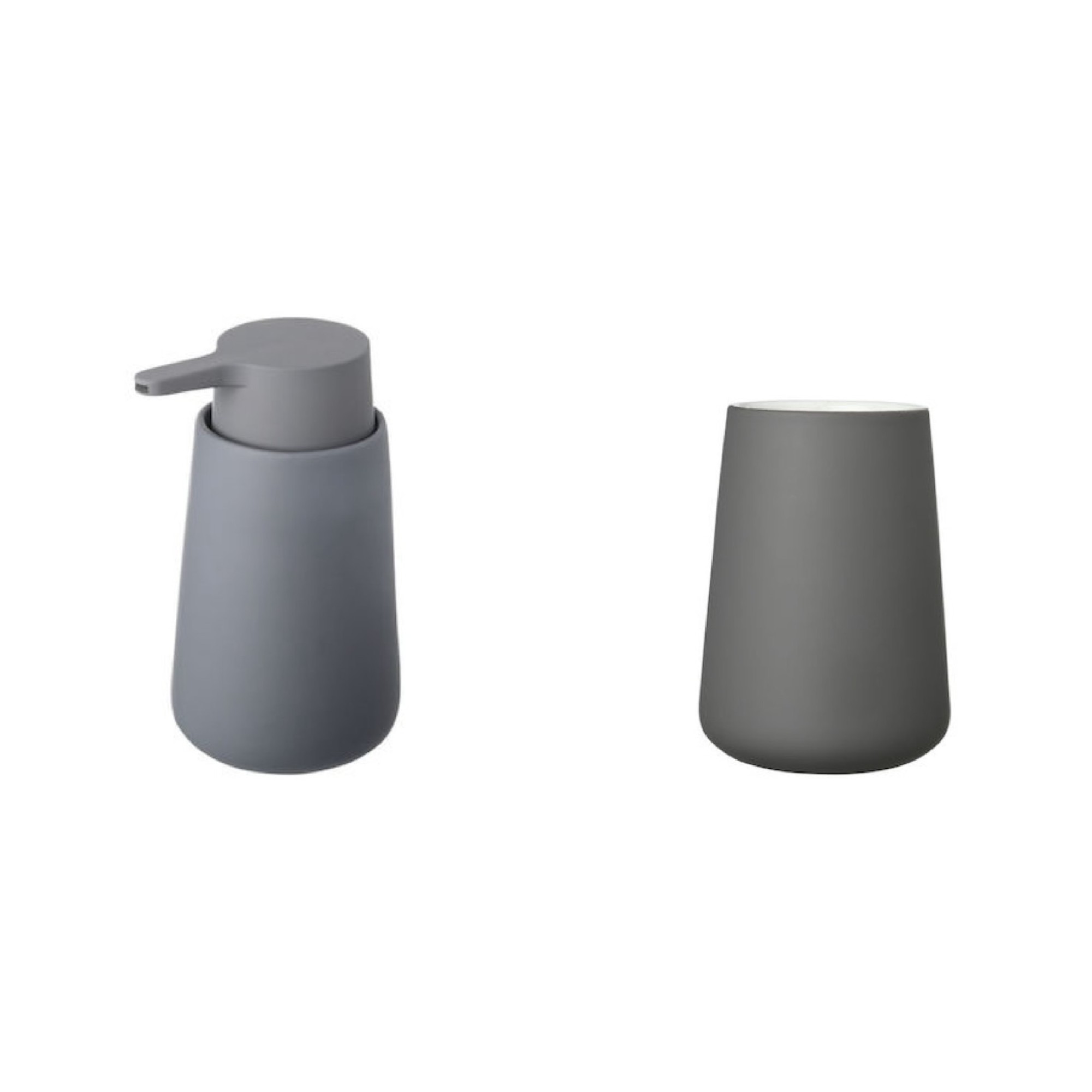 Σετ 2τεμ. Αξεσουάρ Μπάνιου FJORD Κεραμική 300ml MAGNET