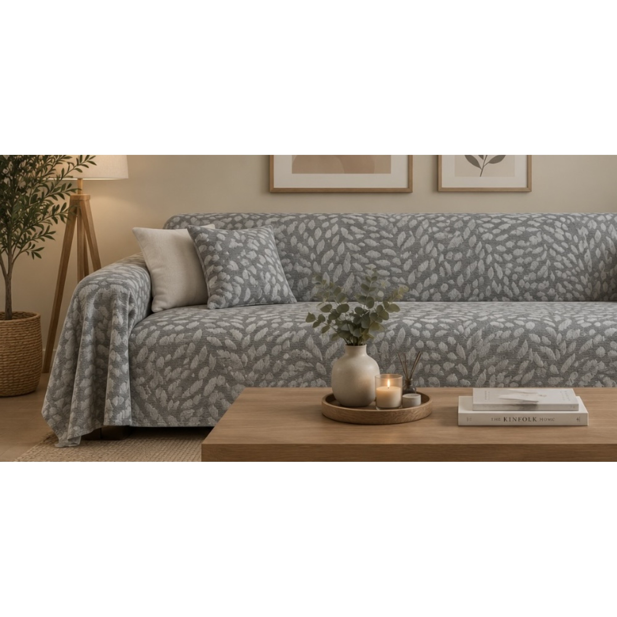 Ριχτάρι Καναπέ 180x230εκ. Γκρι