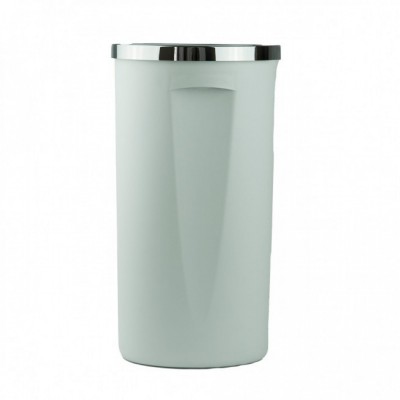 Κάδος Απορριμμάτων Λευκός Lenox Μ-Ε76-01 35lt