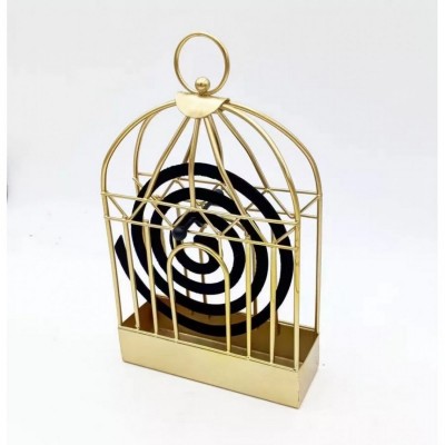 Βάση Μεταλλική Για Φιδάκι Bird House Χρυσή Ματ