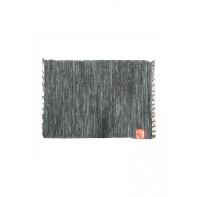 Χαλάκι Δερμάτινο  Άκαυστο 60x90cm Γκρι