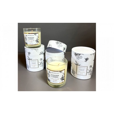 Αρωματικό Κερί Χώρου σε Γυάλινο Βάζο Sea Salt & Sage 8.5x10εκ.