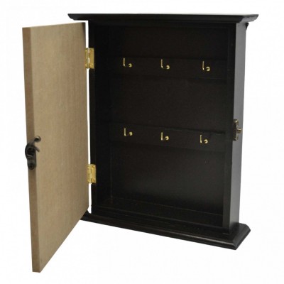 Κλειδοθήκη Ξύλινη Σε Φυσικό Χρώμα KEYS HERE 20x6x24εκ. 833498