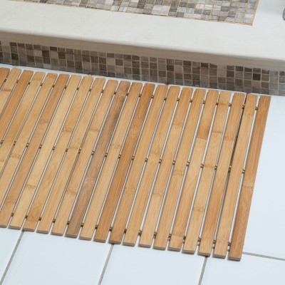 Τάπετο Μπάνιου BAMBOO ESSENTIALS Αντιολισθητικό 60x40cm 02-12830