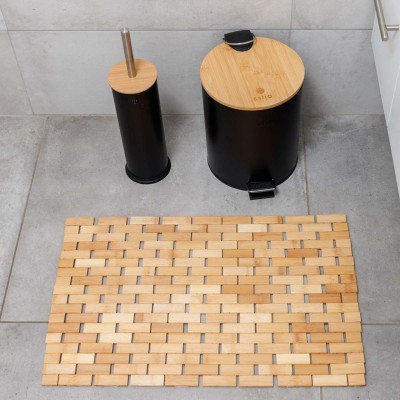 Τάπετο Μπάνιου BAMBOO Αντιολισθητικό 60x40cm 02-27568