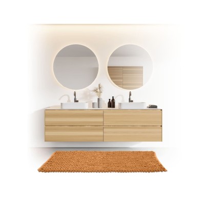 Πατάκι Μπάνιου Colorama 5five 174727K με διαστάσεις 120x50cm Mustard