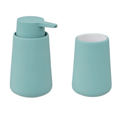 Σετ 2τεμ. Αξεσουάρ Μπάνιου  Colorama 5five 174879Q-174880Q Artic blue