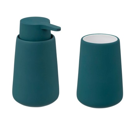 Σετ 2τεμ. Αξεσουάρ Μπάνιου  Colorama 5five 174879Ρ-174880Ρ Petrol