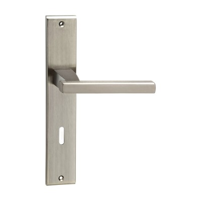 Πόμολο Πόρτας  Πλάκα Viometale 06.753 Νίκελ  Mατ