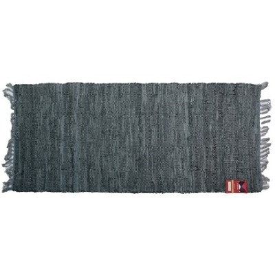 Χαλάκι Δερμάτινο  Άκαυστο 65x135cm Γκρι
