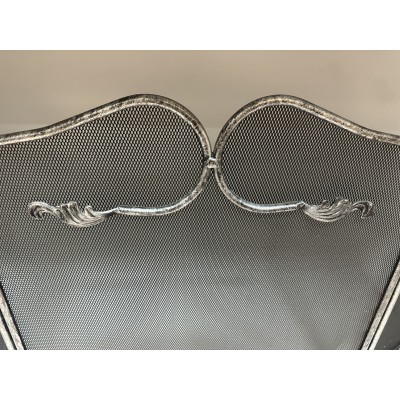 Κάλυψη Τρίφυλλη Σίτα Τζακιού 50.5+25+25x49 εκ. Μαύρo Πατίνα Ασημί