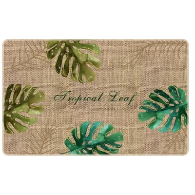 Τάπετο  MIAMI Με Λάστιχο 40Χ60εκ TROPICAL LEAF