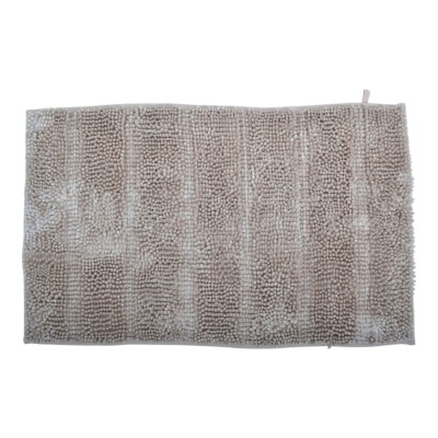 Πατάκι Μπάνιου Σενίλ 1500gsm Σε Μπεζ Χρώμα Με SEBS ΠΛΑΤΗ 50x80εκ.ANKOR 843312