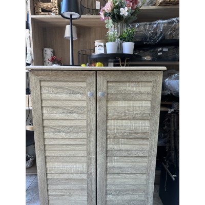 Παπουτσοθήκη-ντουλάπι  10 ζεύγων Χρώμα Sonoma 60x34,5x91,5εκ ΜΙΚ-0189