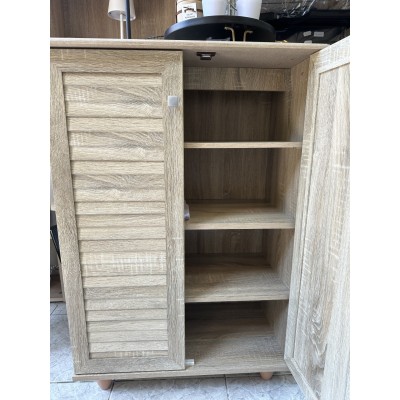 Παπουτσοθήκη-ντουλάπι  10 ζεύγων Χρώμα Sonoma 60x34,5x91,5εκ ΜΙΚ-0189