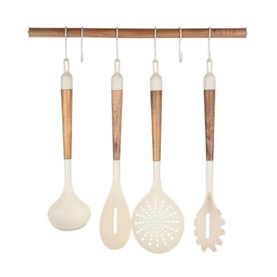 Κρεμάστρα Κουζίνας ALLURE Επιτοίχια Με Γάντζους 6 Θέσεων