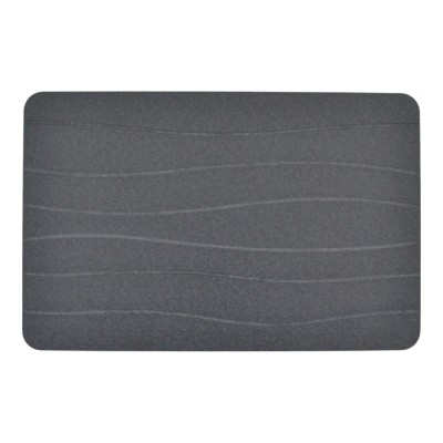 Πατάκι Από ΔΙΑΤΟΜΙΤΗ ΓΚΡΙ  ΜΕ ΑΝΑΓΛΥΦΕΣ ΓΡΑΜΜΕΣ 39x60εκ.  847457