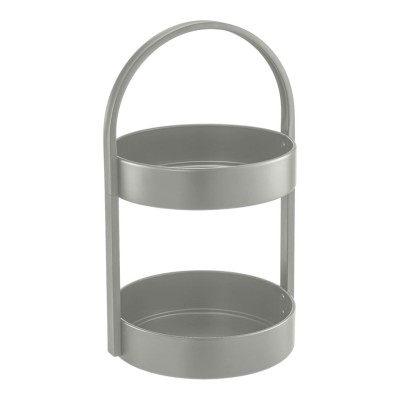 Φρουτιέρα Μεταλλική Δύο Επιπέδων ΛΑΔΙ 24,5x22,5x40εκ. 850167