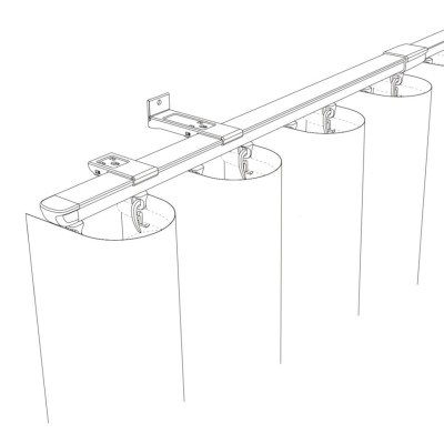 Πτυσσόμενος Σιδηρόδρομος Μεταλλικός B/T με Σύστημα Νο6 Wave 75-130εκ