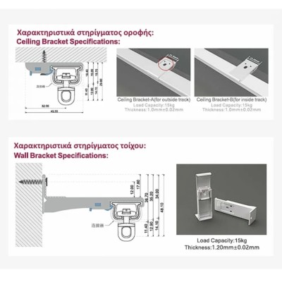 Πτυσσόμενος Σιδηρόδρομος Μεταλλικός B/T με Σύστημα Νο6 Wave 75-130εκ