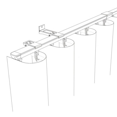 Πτυσσόμενος Σιδηρόδρομος Μεταλλικός B/T με Σύστημα Νο6 Wave 123-226εκ