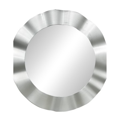 Καθρέπτης Τοίχου Ασημί pp Φ55x2.5εκ ΜΙΚ-0194