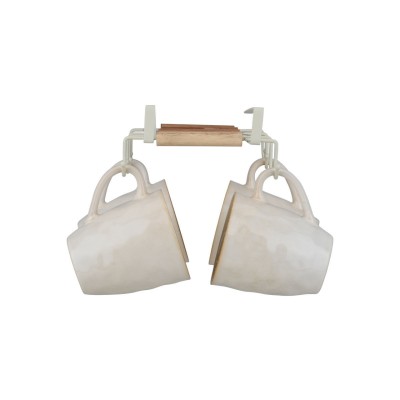 Κρεμάστρα Οργάνωσης Ντουλαπιού ALLURE Για Κούπες 25x11cm  02-34146