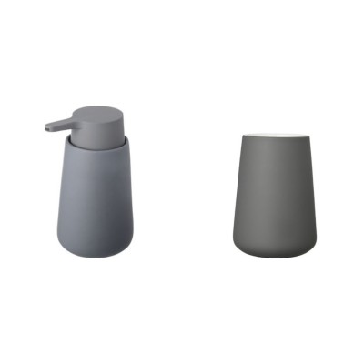 Σετ 2τεμ. Αξεσουάρ Μπάνιου FJORD Κεραμική 300ml MAGNET