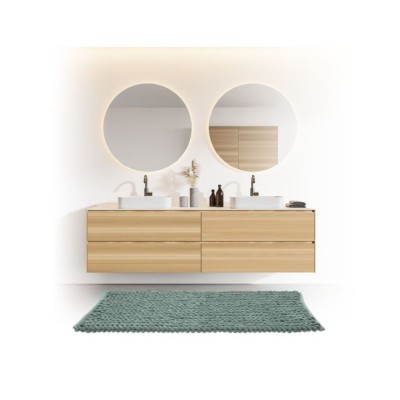 Πατάκι Μπάνιου Colorama 5five  με διαστάσεις 120x50cm  Artic Blue