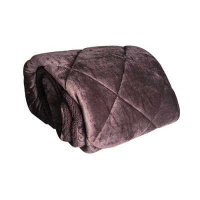 Κουβερτοπάπλωμα Διπλό SHERPA 220X240εκ Σε Μπορντώ  Χρώμα